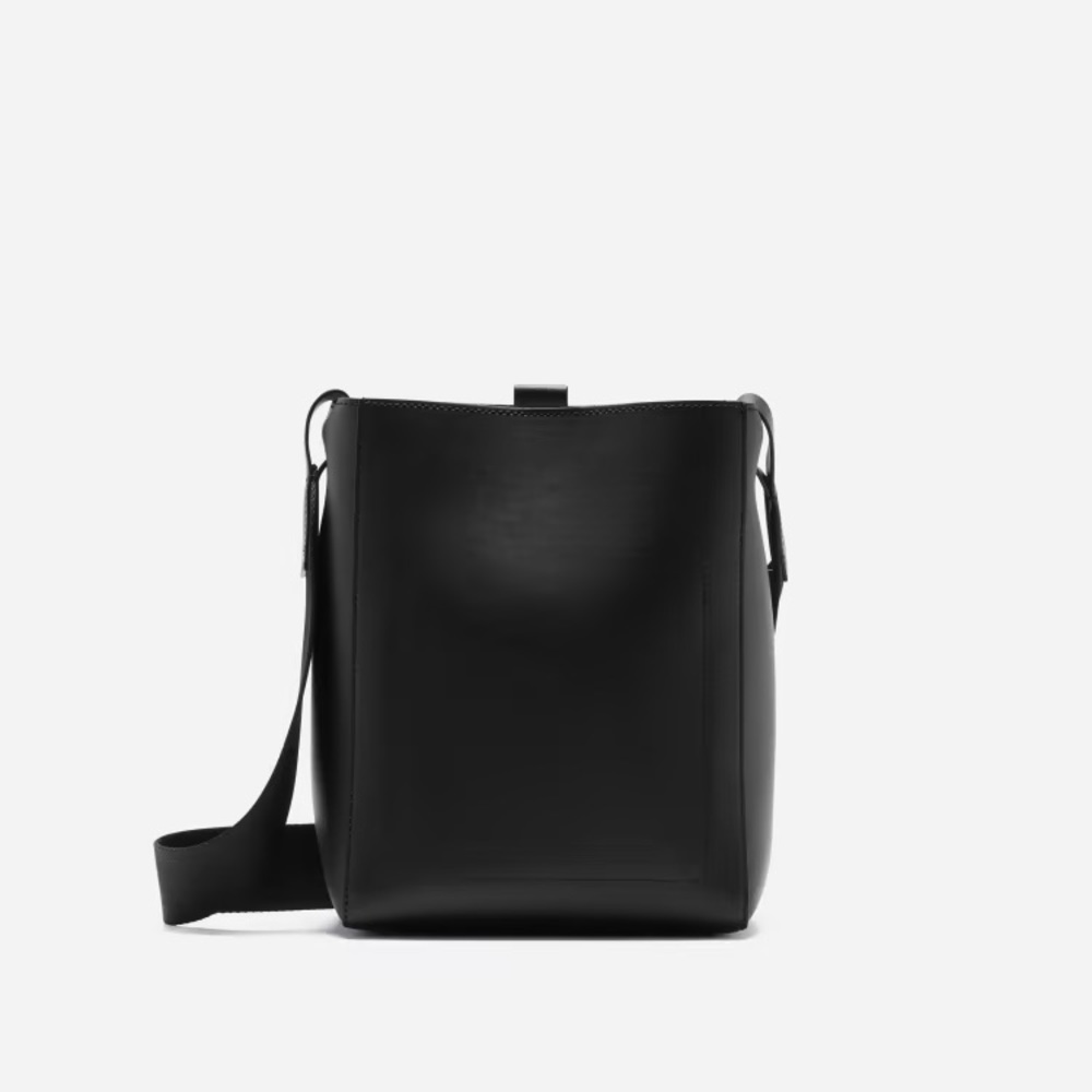 NWT Everlane The Italian Leather Mini Studio Bag in black - Picture 4 of 8